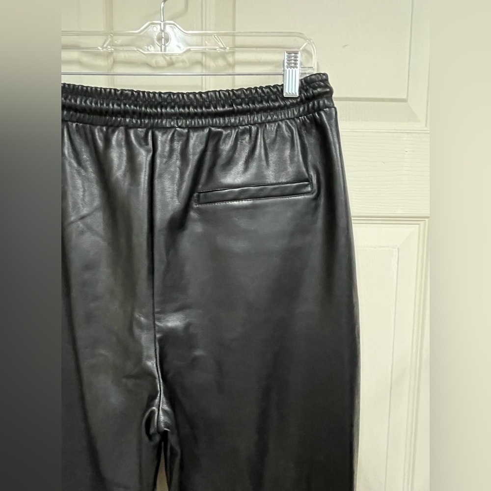 Anthropologie Avec Les Filles Vegan Leather Joggers - Picture 6 of 9